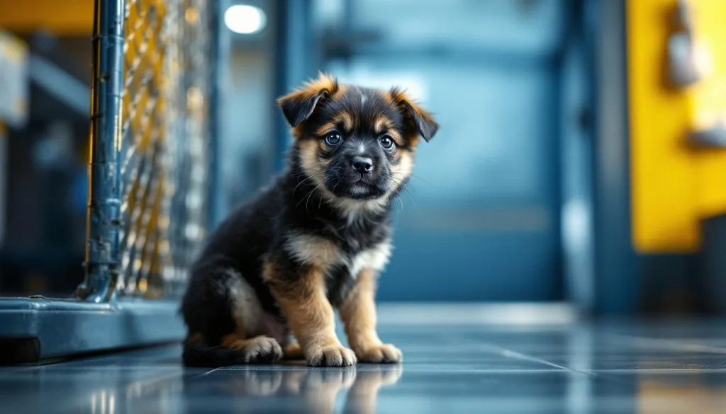 cachorro deixado em abrigo não sai da porta, vídeo emocionante reacende debate sobre adoção e abandono de animais.