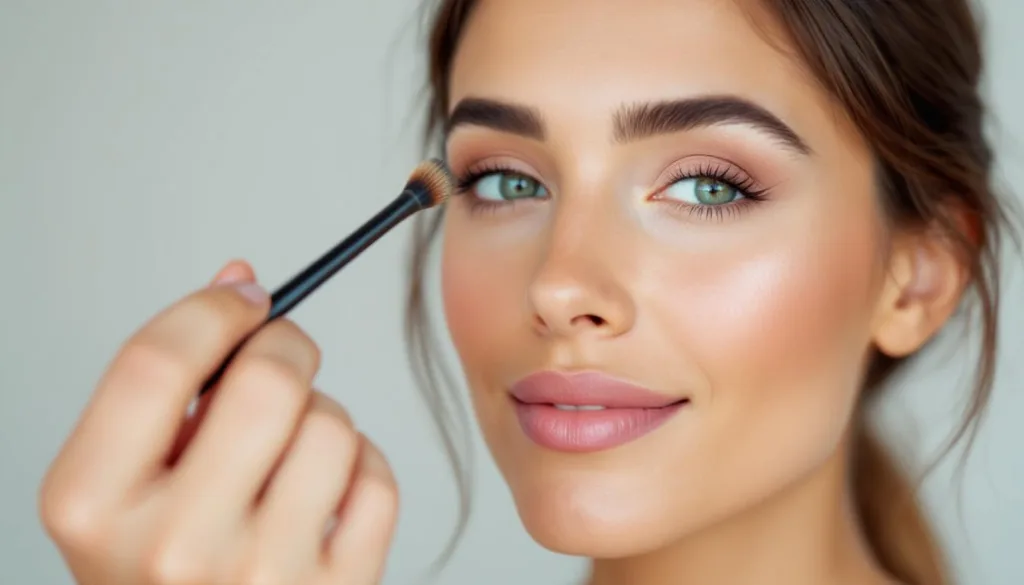 aprenda a afinar o rosto rapidamente usando técnicas simples de contorno, aplicação de blush e sobrancelhas elevadas para realçar sua beleza natural em poucos minutos.