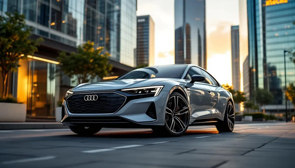 descubra o novo audi q: design impressionante e autonomia elétrica de até 80 km para uma experiência de condução inovadora e sustentável.