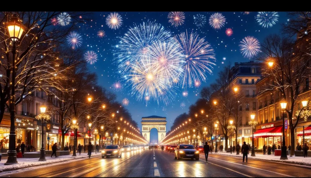 descubra a experiência única de passar o ano novo nos champs-élysées sem consumir álcool e por que foi um momento inesquecível.