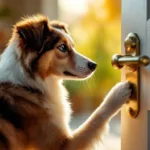 este cão incrível abre portas sozinho para voltar para casa, sem usar cadeado nem corrente. descubra essa história surpreendente e cheia de inteligência.