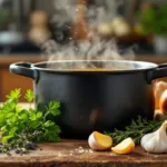 descubra um truque simples para fazer o caldo de galinha perfeito, sem usar cebola nem alho. aprenda a preparar uma base saborosa e prática para suas receitas.