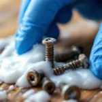 descubra uma dica surpreendente com sabão para soltar parafusos enferrujados, sem usar óleo nem vinagre. método simples e eficaz!