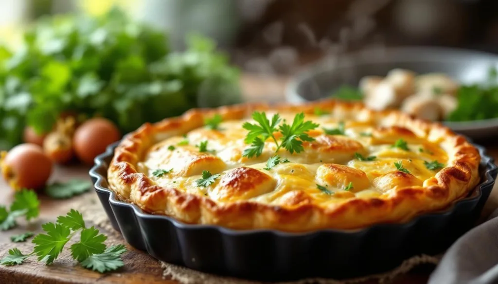 descubra por que a torta rápida de repolho e frango é o jantar saudável perfeito: sabor delicioso, preparo fácil e ingredientes nutritivos para uma refeição equilibrada.