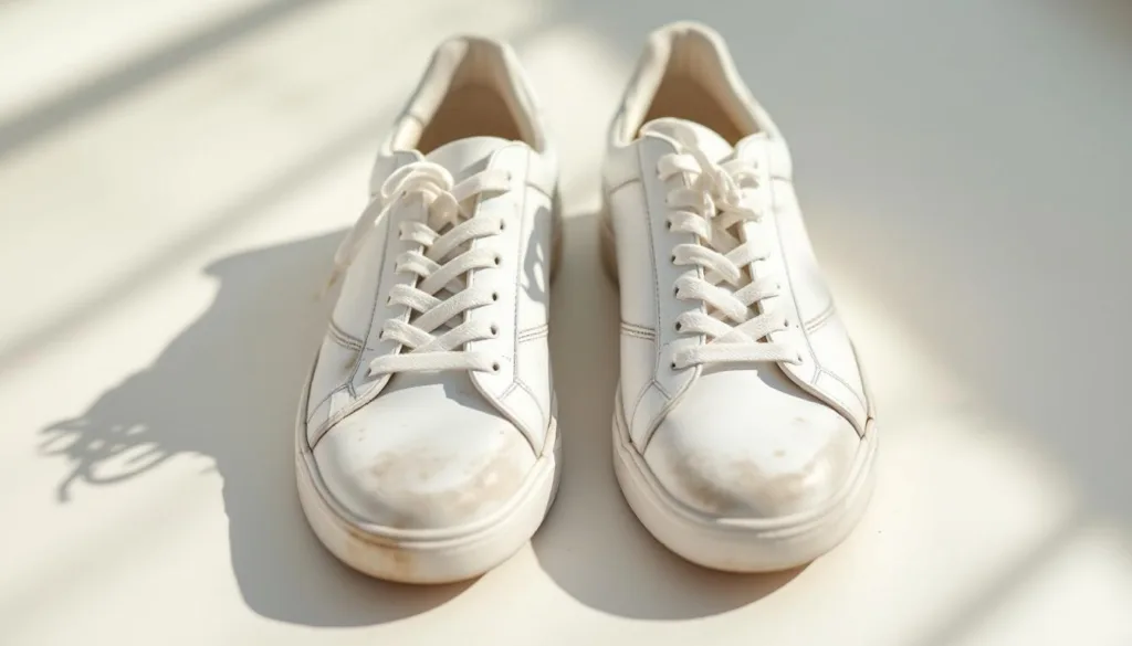 descubra por que seus sapatos ficam com manchas brancas mesmo após a limpeza e aprenda dicas eficazes para manter seus calçados sempre impecáveis.
