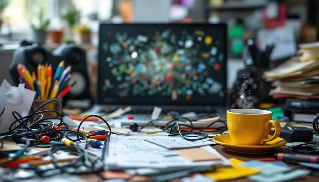 descubra como a desorganização mental pode aumentar o 'ruído' na sua mente e aprenda estratégias para recuperar o foco e a clareza mental.