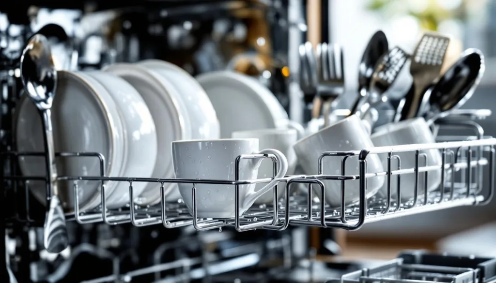 descubra a função da aba superior do cesto da lava-louça e como ela pode facilitar a organização e a limpeza dos seus utensílios na cozinha.