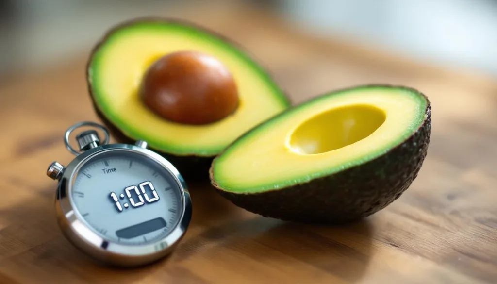 descubra um truque rápido para amadurecer seu abacate em apenas 1 minuto! saiba como deixar seu abacate perfeito na hora, fácil e eficaz.