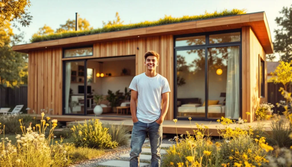 descubra como um adolescente de 17 anos construiu uma mini casa de 20m² gastando apenas 5000 dólares, compartilhando dicas e seu passo a passo inspirador.