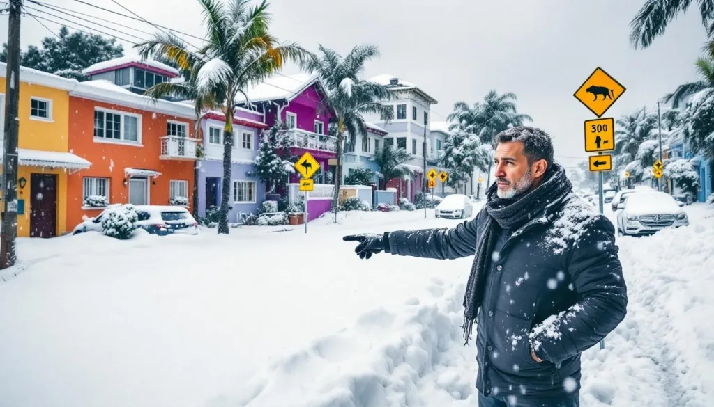 um meteorologista explica por que 30 cm de neve causam medo e pânico na sua cidade, revelando os fatores que tornam essa quantidade de neve tão impactante.