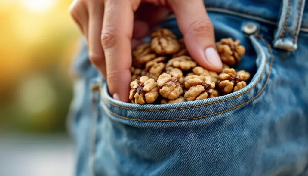 descubra por que um nutricionista recomenda sempre levar nozes no bolso para manter a energia e a saúde ao longo do dia.