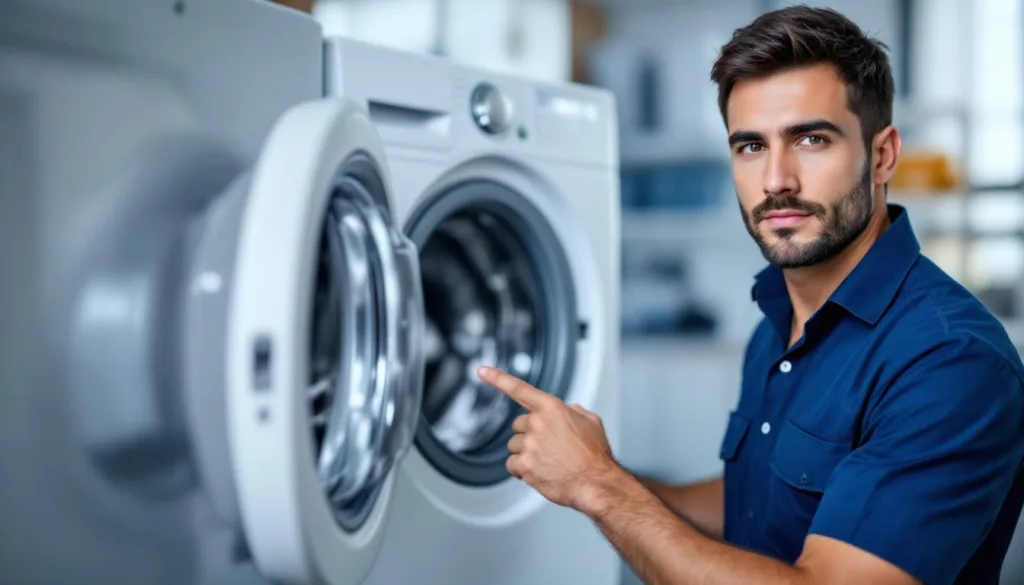 um técnico explica os riscos de deixar a porta da máquina de lavar aberta e dá dicas para evitar problemas e manter seu aparelho em bom estado.
