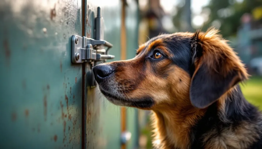 descubra como rusty, o cão, aprendeu a abrir portas no canil com as técnicas eficazes reveladas por um treinador experiente.