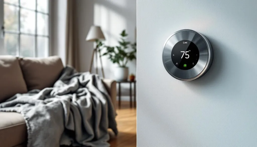 descubra por que mesmo usando o termostato da marca c você ainda sente frio e como a disposição dos móveis na sala pode influenciar na sensação térmica do ambiente.