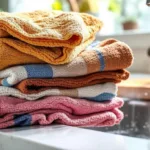 descubra por que usar toalhas de cozinha diariamente pode ser um mau hábito e como isso afeta sua higiene e saúde.