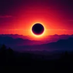 vivenciei o eclipse solar mais longo, quando o dia virou noite, criando um espetáculo fascinante que maravilhou o mundo inteiro.